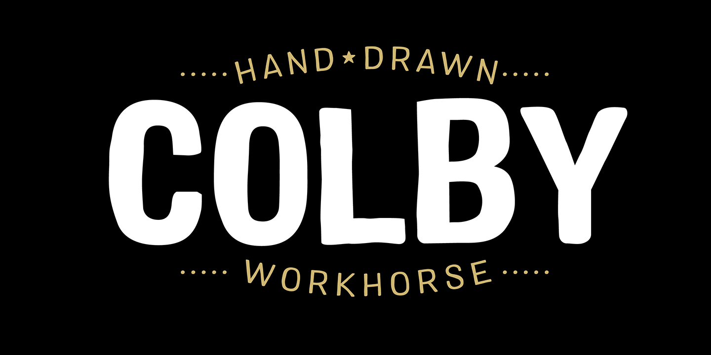 Colby Condensed Medium Font preview